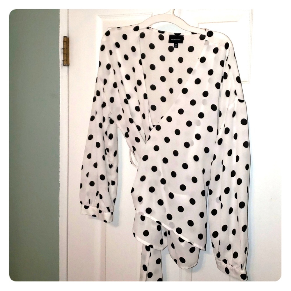 Polka dot top